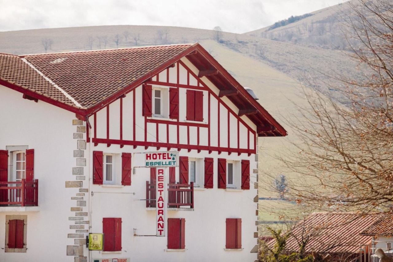 Logis Hotel Restaurant Espelletenia Larceveau-Arros-Cibits المظهر الخارجي الصورة